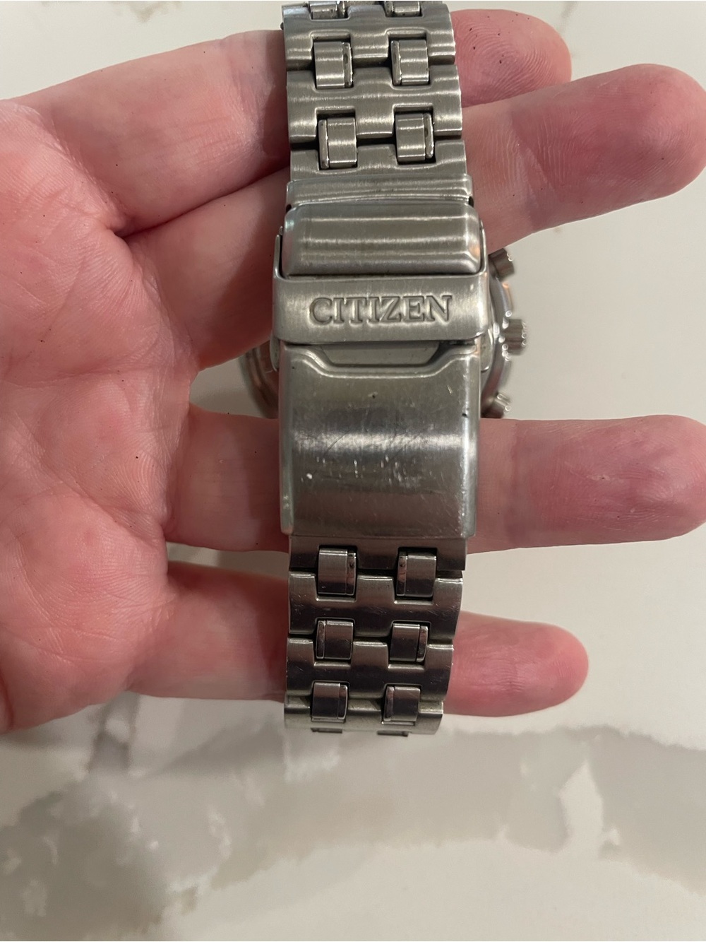 Citizen Stainless Steel Chronograph Watch - Black Dial - Picture 4 of 4